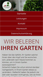 Mobile Screenshot of gartengestaltung-brigitte-buron.de